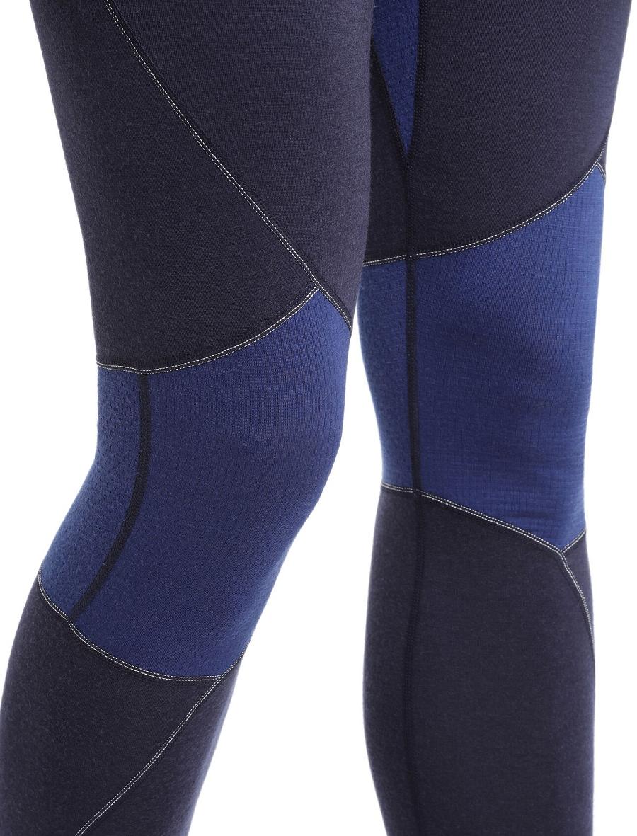 Midnight Navy / Royal Navy Icebreaker BodyfitZone™ Merino 260 Zone Thermal Leggings Men's Base Layers | AU 1392WNBY